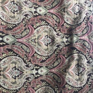 Two Gold Chocolate Rust Euro Pillow Shams